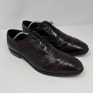 Allen Edmonds McAllister Oxford Brogues Dark Chili Mens US Size 11.5 D
